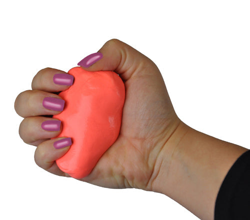 Squeeze 4 Strength 6 oz. Red Soft Hand Therapy Putty - Stress Relief & Hand Strengthening