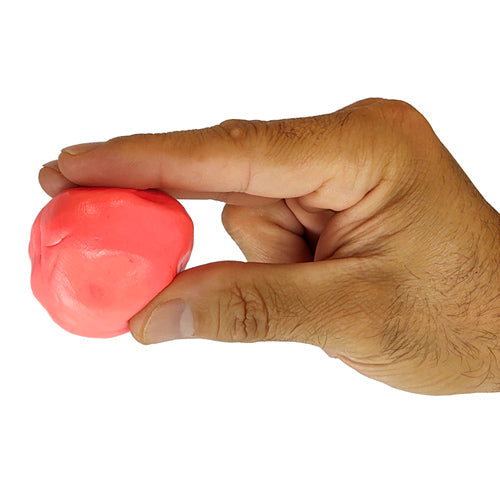 Squeeze 4 Strength 6 oz. Red Soft Hand Therapy Putty - Stress Relief & Hand Strengthening