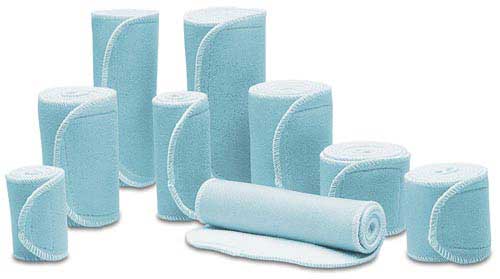 Nylatex Wraps 2.5 x 18 Inch Reusable Bandage for Hot & Cold Packs - Pack of 3
