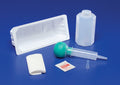 Urological Irrigation Tray 1200cc with Piston Syringe, Waterproof Drape & Prep