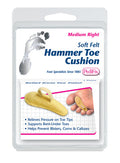PediFix FELTastic Hammer Toe Cushion - Large, Left Foot - Toe Support & Forefoot Pain Relief - Men's Size 9-11