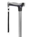 Comfort Grip Aluminum Cane - Graphite Fashion Color, 300 lbs Capacity