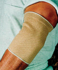 Sportaid Elbow Support - Small 9-10" Slip-On - Knitted Elastic Compression Sleeve