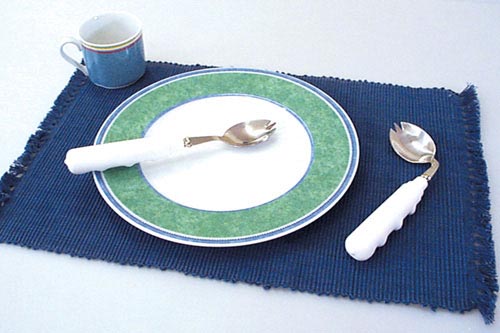 Left-Hand Angled Spork - Stainless Steel Combination Utensil for One-Handed Use