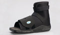 Slimline Cast Boot - Black Square Toe, Extra-Small - Rocker Sole, Adjustable Straps