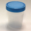 Sterile 4 oz Specimen Cups with Screw Cap - 100 Count Box