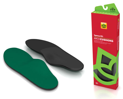 Spenco RX Arch Cushions Full Length - Women's 6-7, Men's 7-8 - Orthotic Inserts for Arch Support & Foot Pain Relief