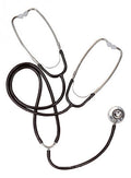 Teaching Stethoscope with Dual Headsets - Instructor and Student Auscultation