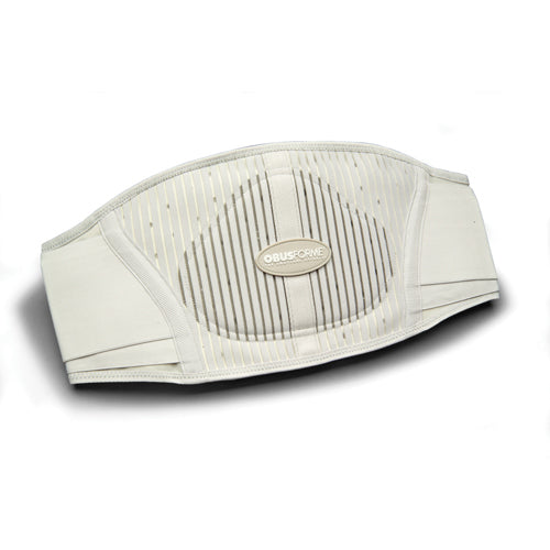 ObusForme Women's Back Support Belt - Light Grey, Medium/Large - Posture & Lower Back Pain Relief