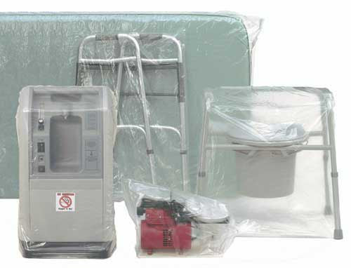 Heavy Duty Equipment Bags for Commodes, Wheelchairs, Walkers 30x12x45 RL/100