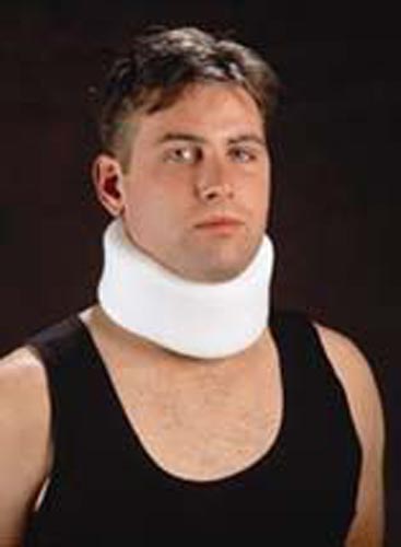 Contour Cervical Collar X-Large, Hypoallergenic Foam, Washable Cover - J&J