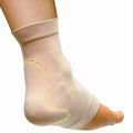 Visco-GEL Achilles Protection Sleeve - Large - Comfortable Heel Pad for Boots & Skates