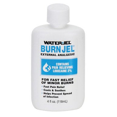 Water Jel Burn Relief Gel, Cooling Formula, 4 oz Squeeze Bottle, Pack of 3