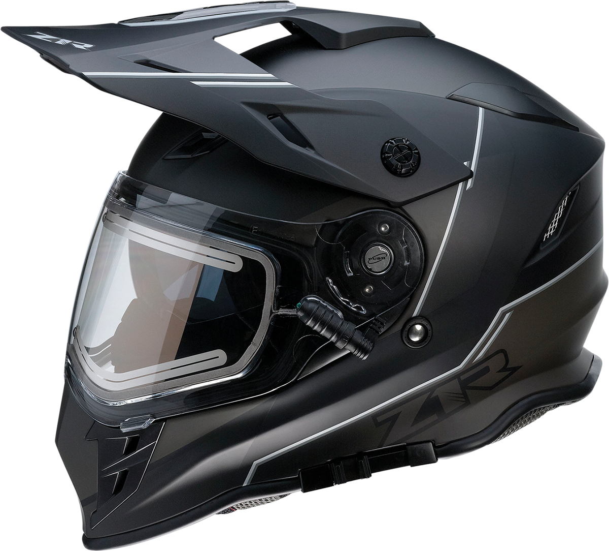 Z1R, Z1R Range Snow Helmet Bladestorm Electric Dual Pane Black/White XS - Part 0101-14047