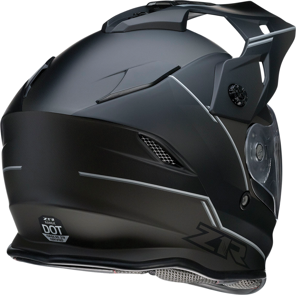 Z1R, Z1R Range Snow Helmet Bladestorm Electric Dual Pane Black/White XS - Part 0101-14047