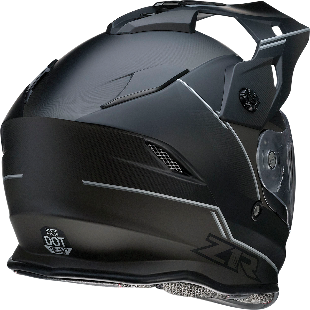 Z1R, Z1R Range Snow Helmet Bladestorm Electric Dual Pane Black/White XS - Part 0101-14047