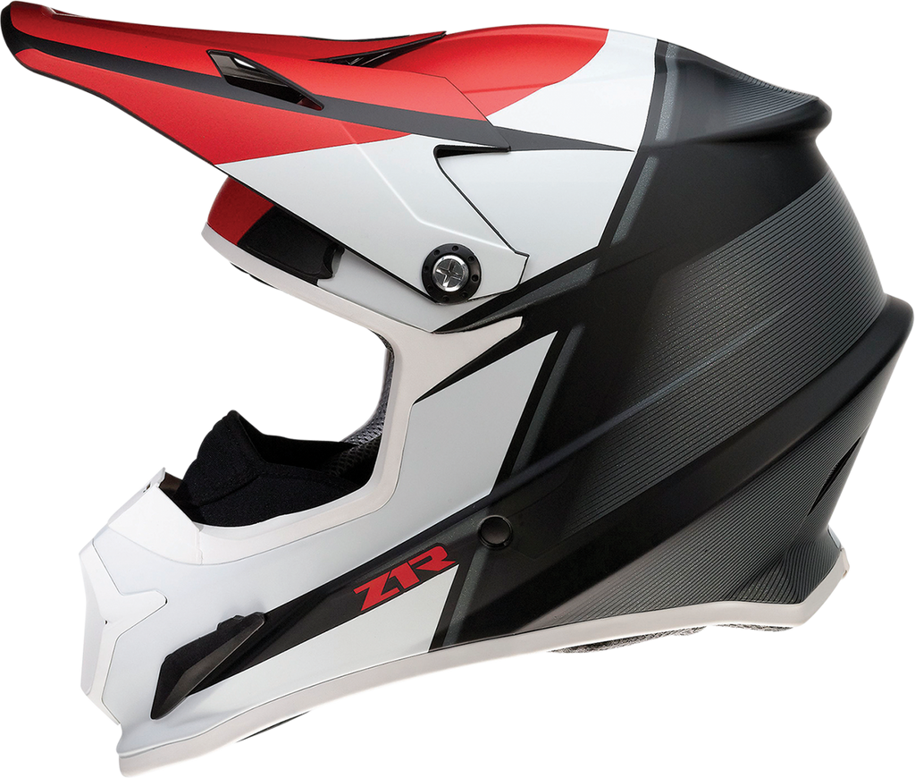 Z1R, Z1R Rise Snow Helmet - Cambio Red/Black/White Medium (Part No. 0120-0722)