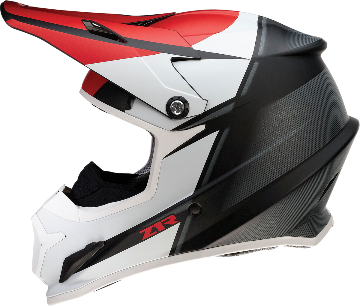 Z1R, Z1R Rise Snow Helmet - Cambio Red/Black/White Medium (Part No. 0120-0722)