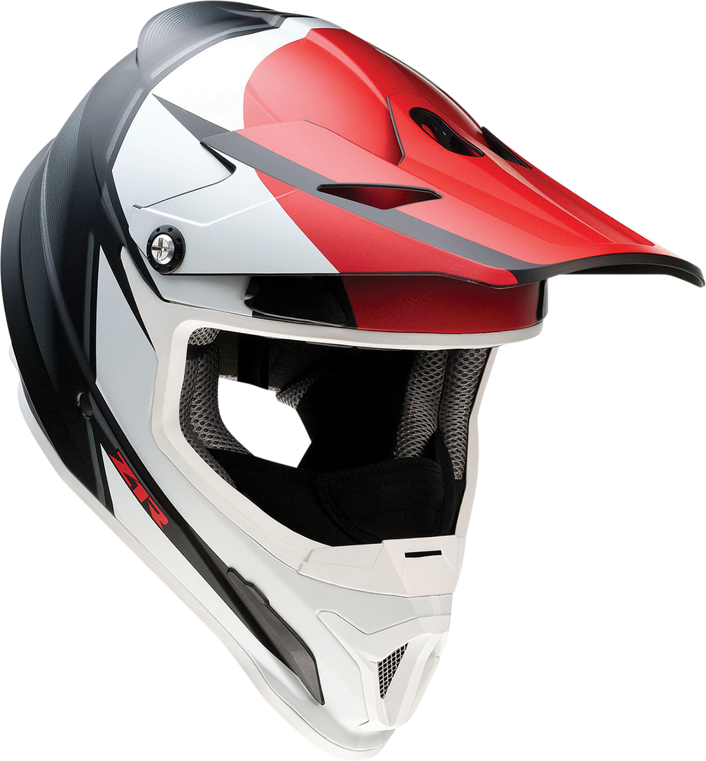 Z1R, Z1R Rise Snow Helmet - Cambio Red/Black/White Medium (Part No. 0120-0722)