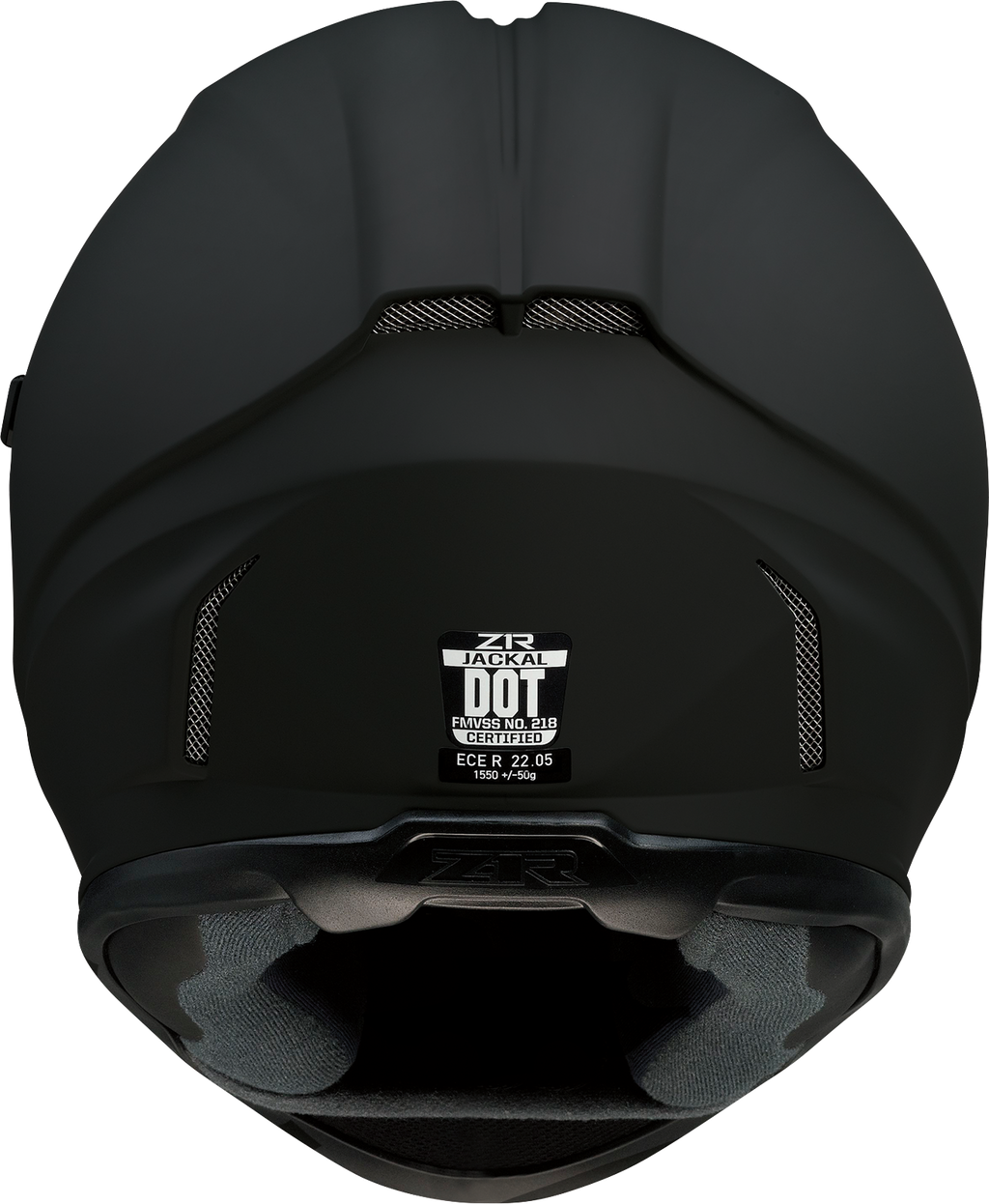 Z1R, Z1R Jackal Helmet Flat Black - Smoke Shield 3XL by Z1R Part 0101-13998