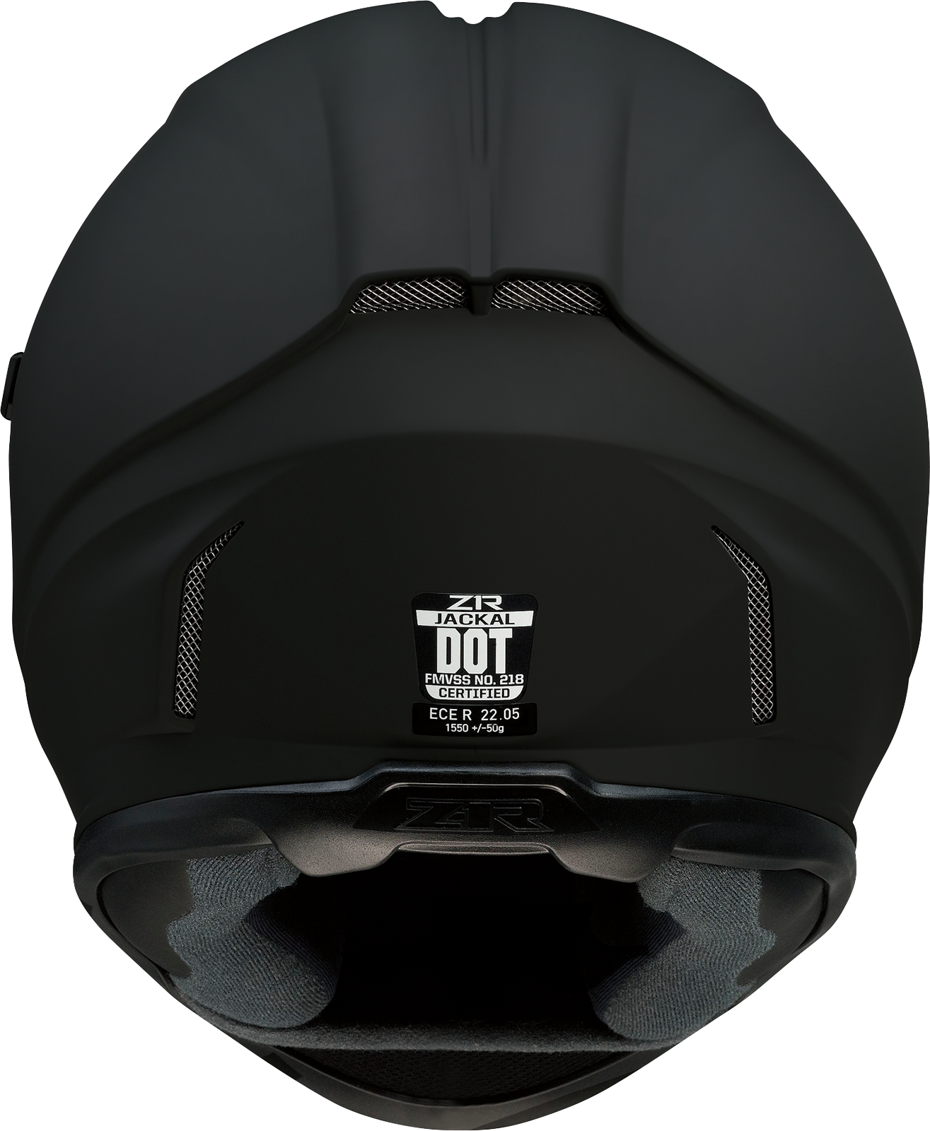 Z1R, Z1R Jackal Helmet Flat Black - Smoke Shield 3XL by Z1R Part 0101-13998
