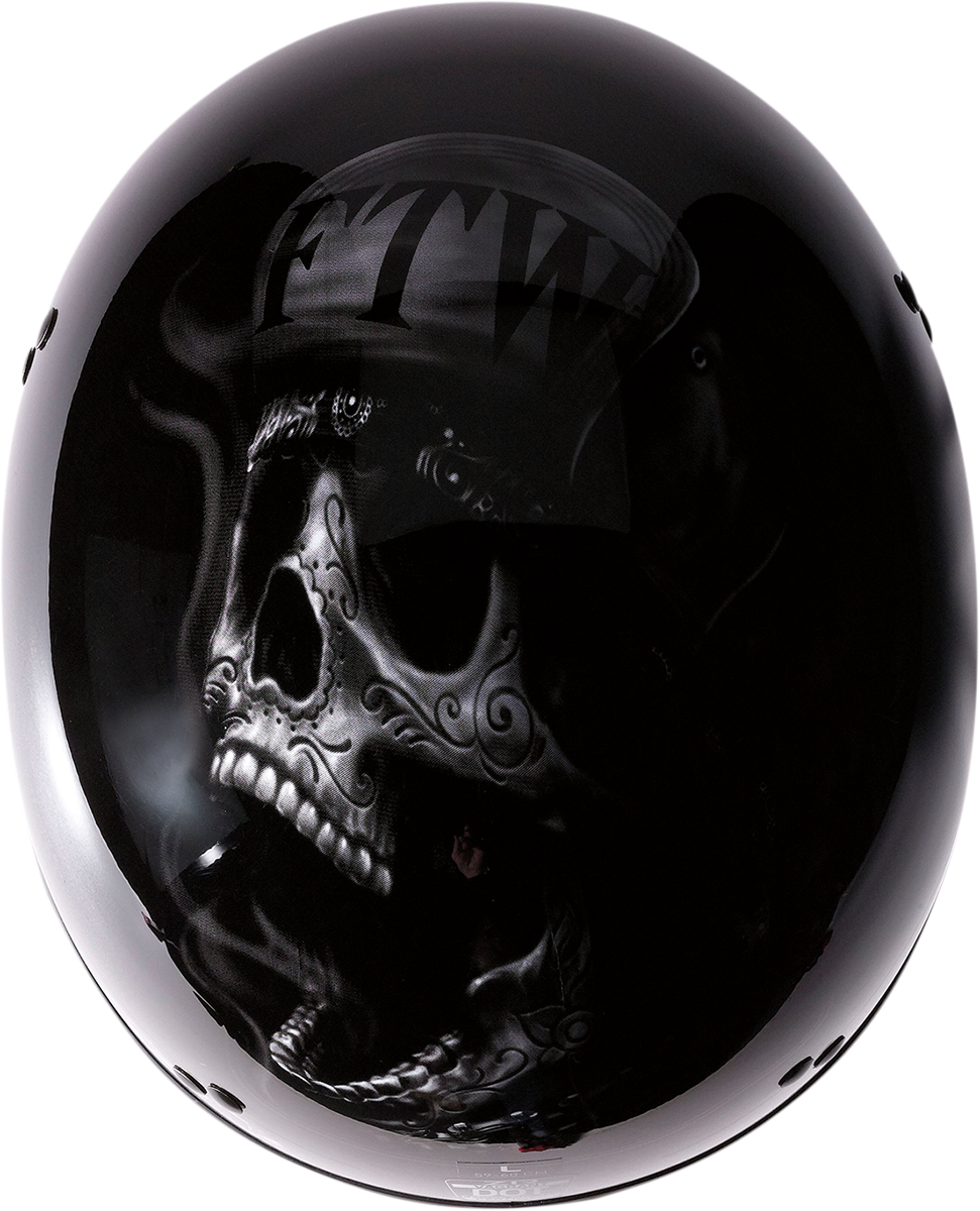 Z1R, Z1R Vagrant Helmet FTW - Black/Gray Small (Part Number 0103-1319)