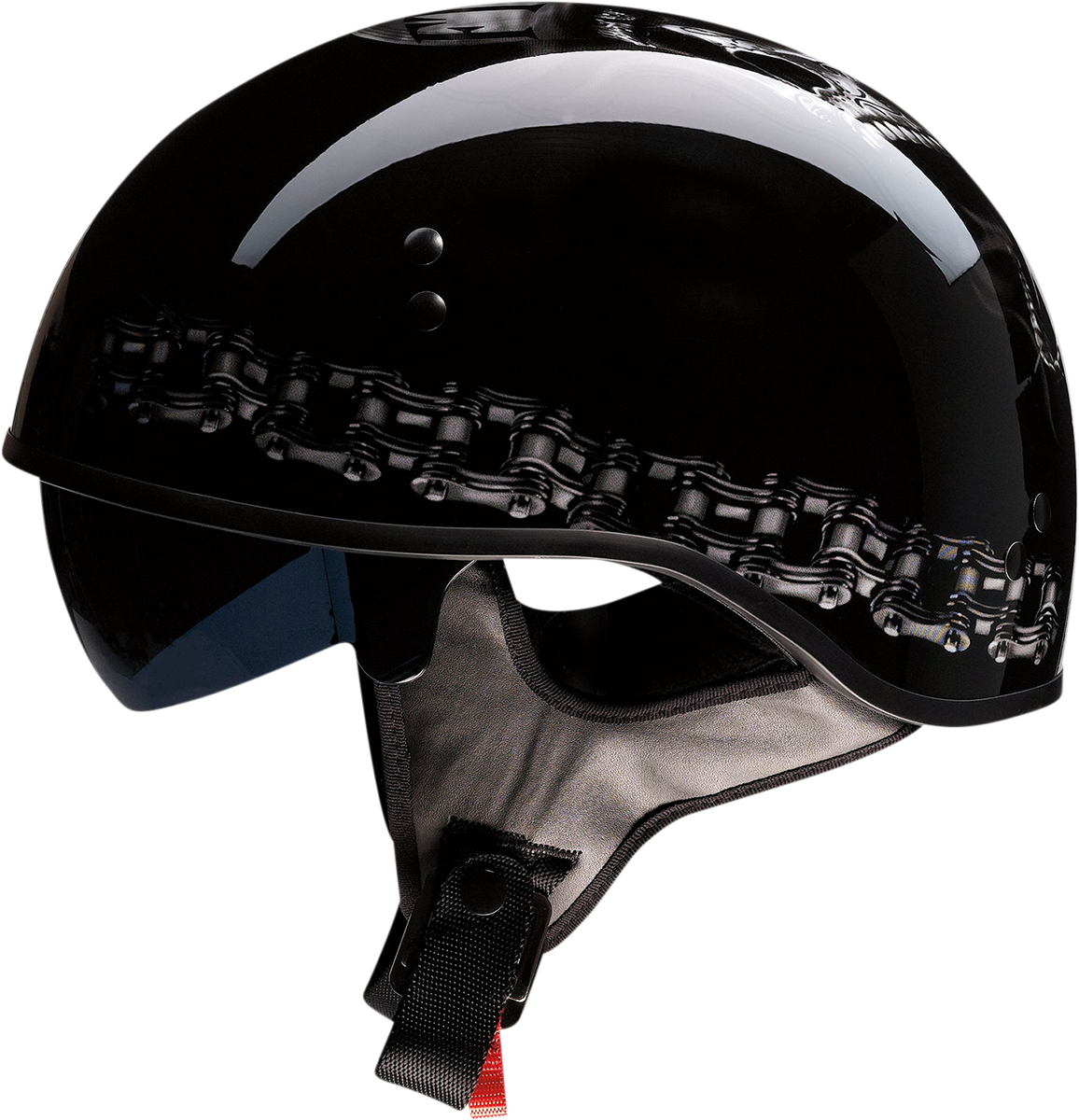Z1R, Z1R Vagrant Helmet FTW - Black/Gray Small (Part Number 0103-1319)