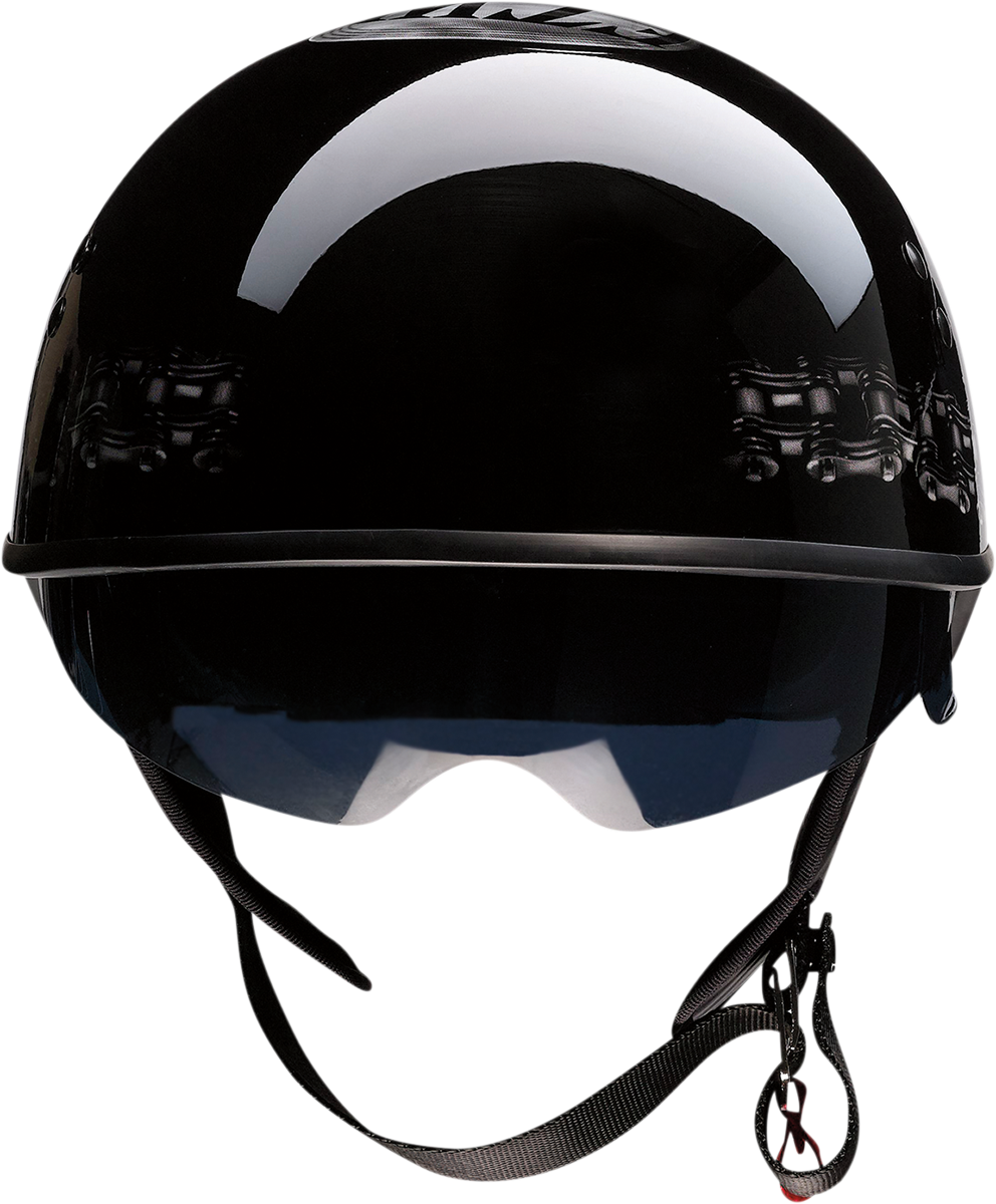Z1R, Z1R Vagrant Helmet FTW - Black/Gray Small (Part Number 0103-1319)