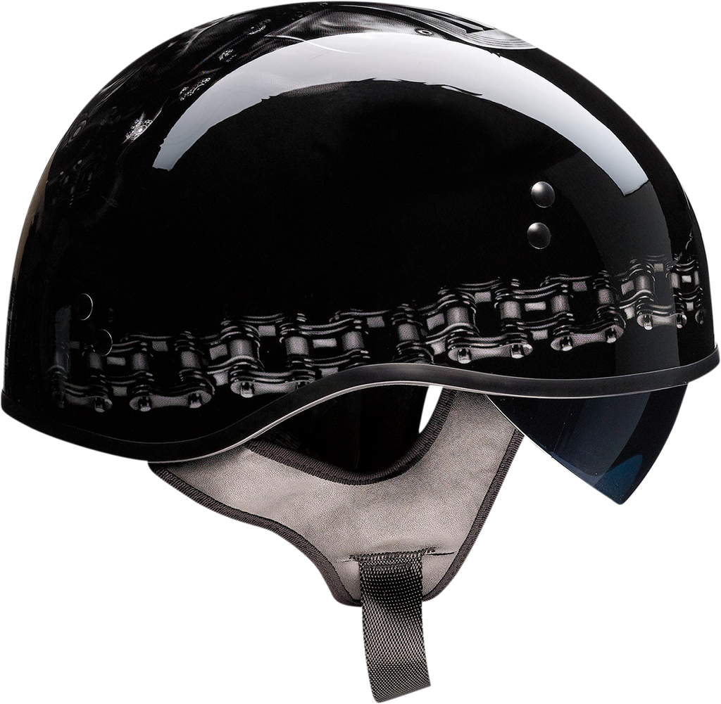 Z1R, Z1R Vagrant Helmet FTW - Black/Gray Small (Part Number 0103-1319)