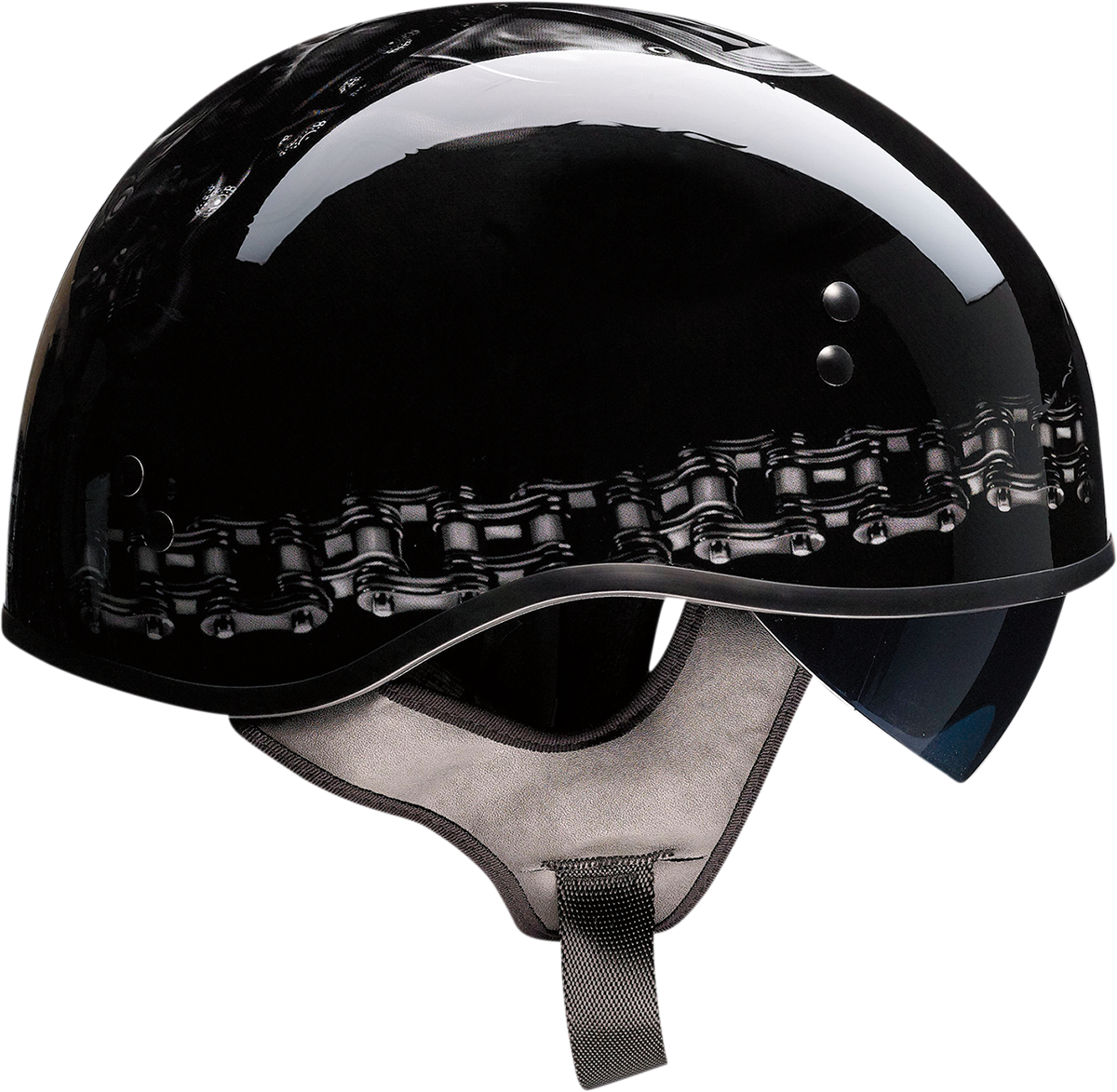 Z1R, Z1R Vagrant Helmet FTW - Black/Gray Small (Part Number 0103-1319)