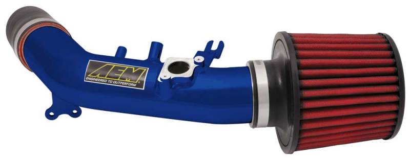AEM Induction AEM 2006 Civic Si Blue Short Ram Intake 22-516B