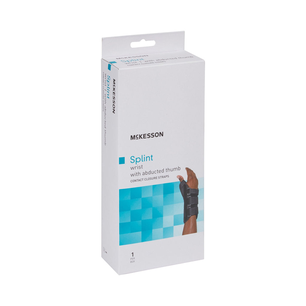 McKesson Left Wrist Splint with Abducted Thumb, Small 155-81-87313