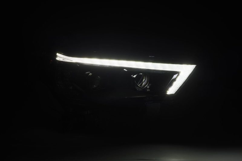 AlphaRex 14-20 Toyota 4Runner PRO-Series LED Proj Headlights Alpha-Black w/Sequential Signal/DRL 880850 *Discontinued