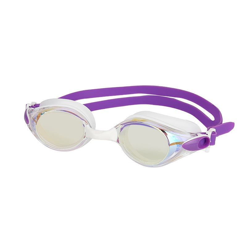 Wow, Swimming Goggles For Adults, Anti-Fog, Professional Training Swimming Goggles, Electroplated Waterproof High-Definition Silicone Glasses, Anti-Fog Upgrade