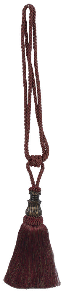 Elegance Burgundy Tapestry Tassel