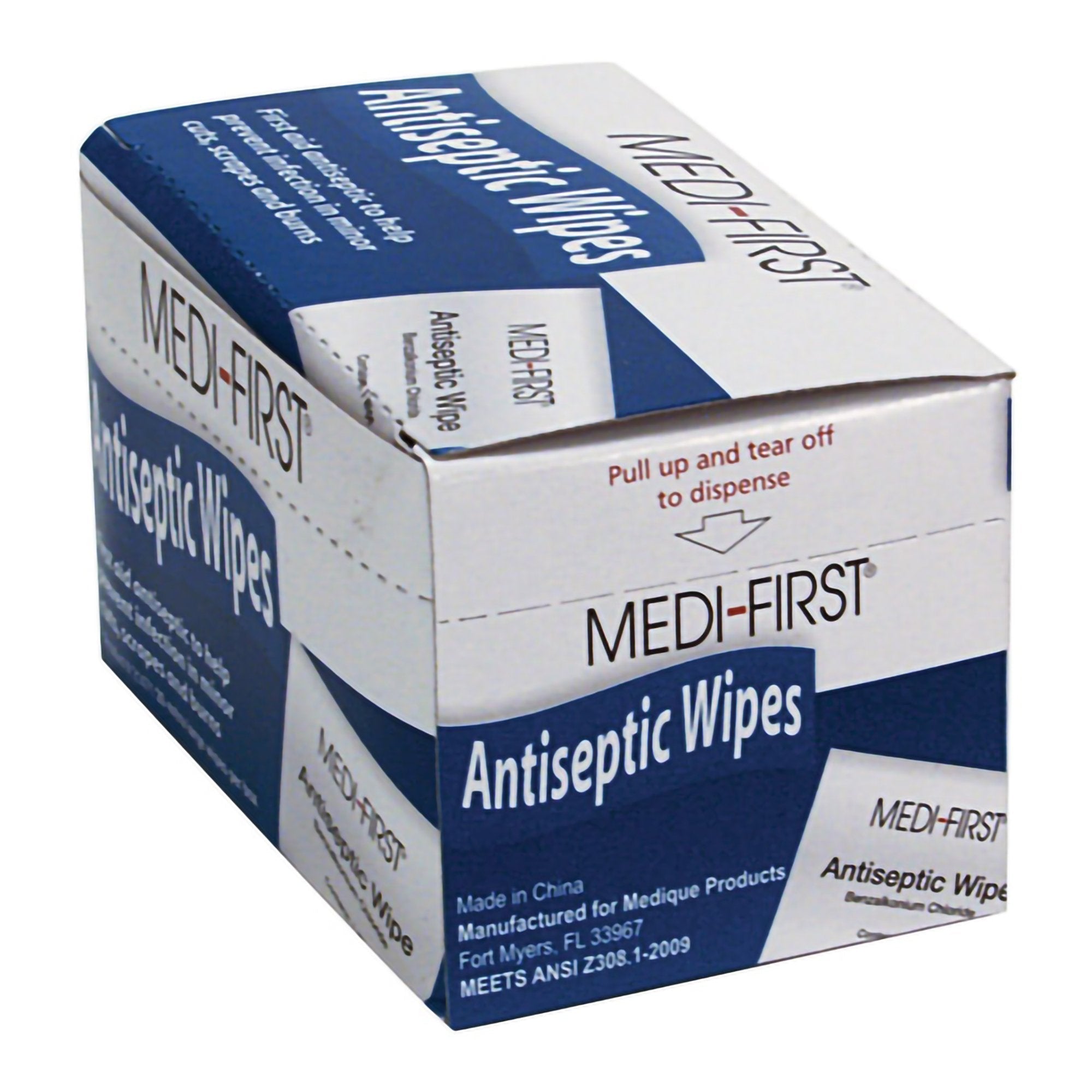 Medi First Sanitizing Skin Wipe 21471