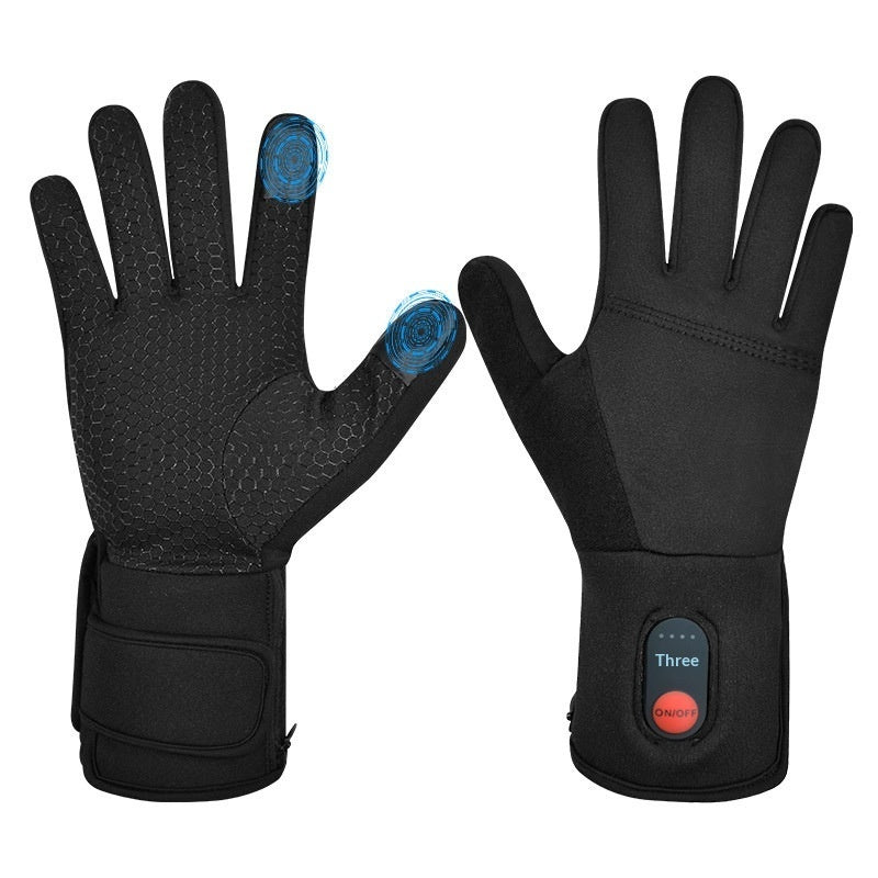 Outdoor Mountaineering Rechargeable Heated Gloves