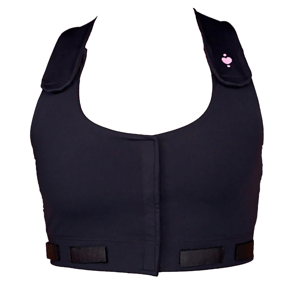 Larissa™ Post-Surgical Bra, Black, X-Large HC00002BXL