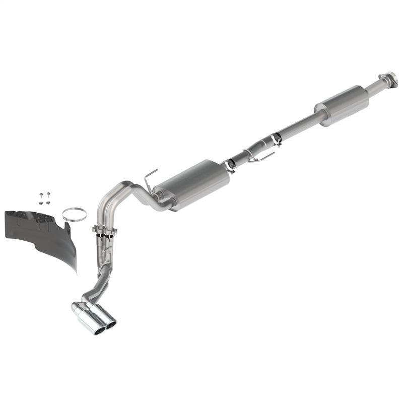 Ford Racing 21-22 F-150 2.7L/3.5L/5.0L Side Exit Touring Exhaust - Chrome Tips M-5200-FTCS