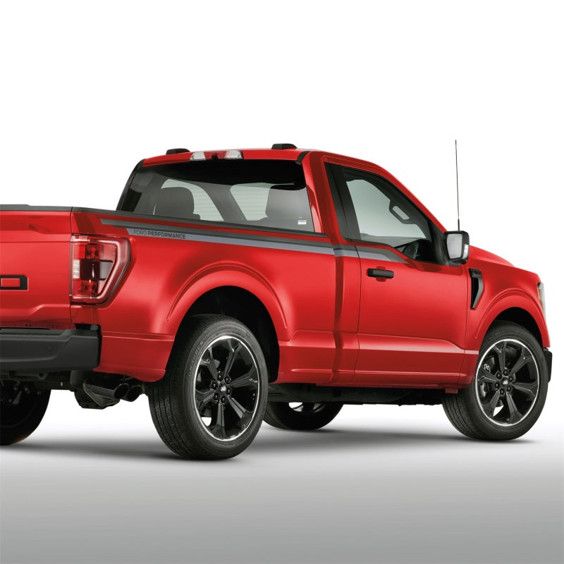 Ford Racing 15-23 F-150 22in Wheel Kit - Black w/Machined Face M-1007K-S2295B