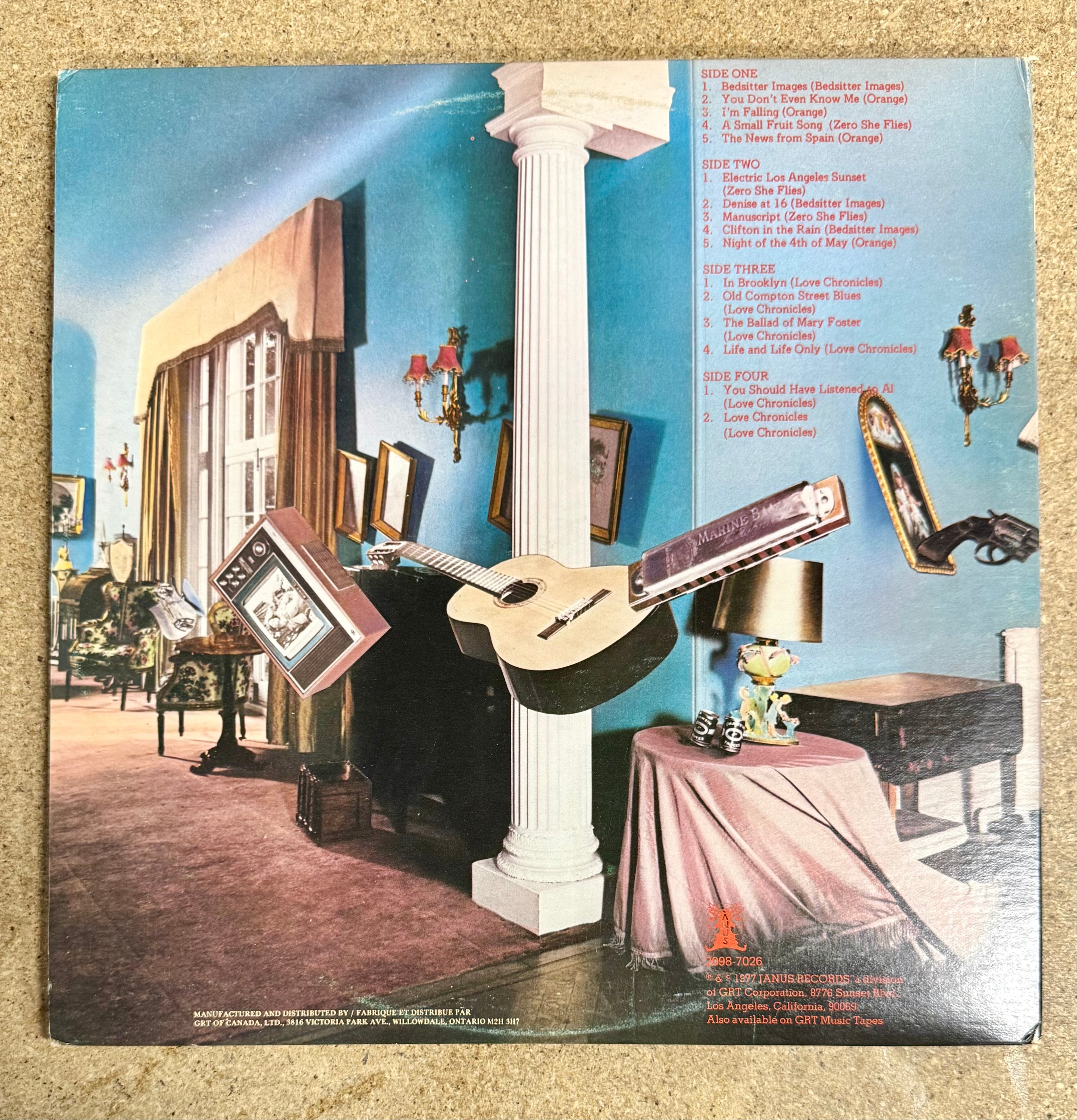 Singer Al Stewart Signed The Early Years (1977) Vinyl With JSA COA