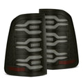 AlphaRex 19-21 Dodge Ram 1500 Luxx-Series LED Tail Lights Black w/Activ Light/Seq Signal 640040 *Discontinued