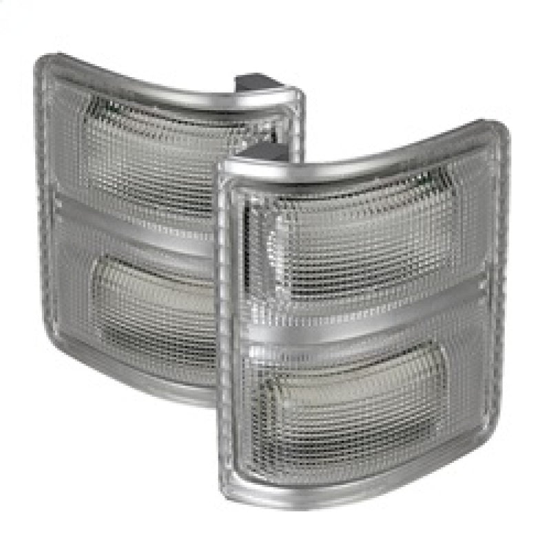 SPYDER xTune Ford Superduty 08-14 F250-F550 Amber LED Mirror Signal Lens - Clear ACC-LED-FDSD08-MR-C 9924736