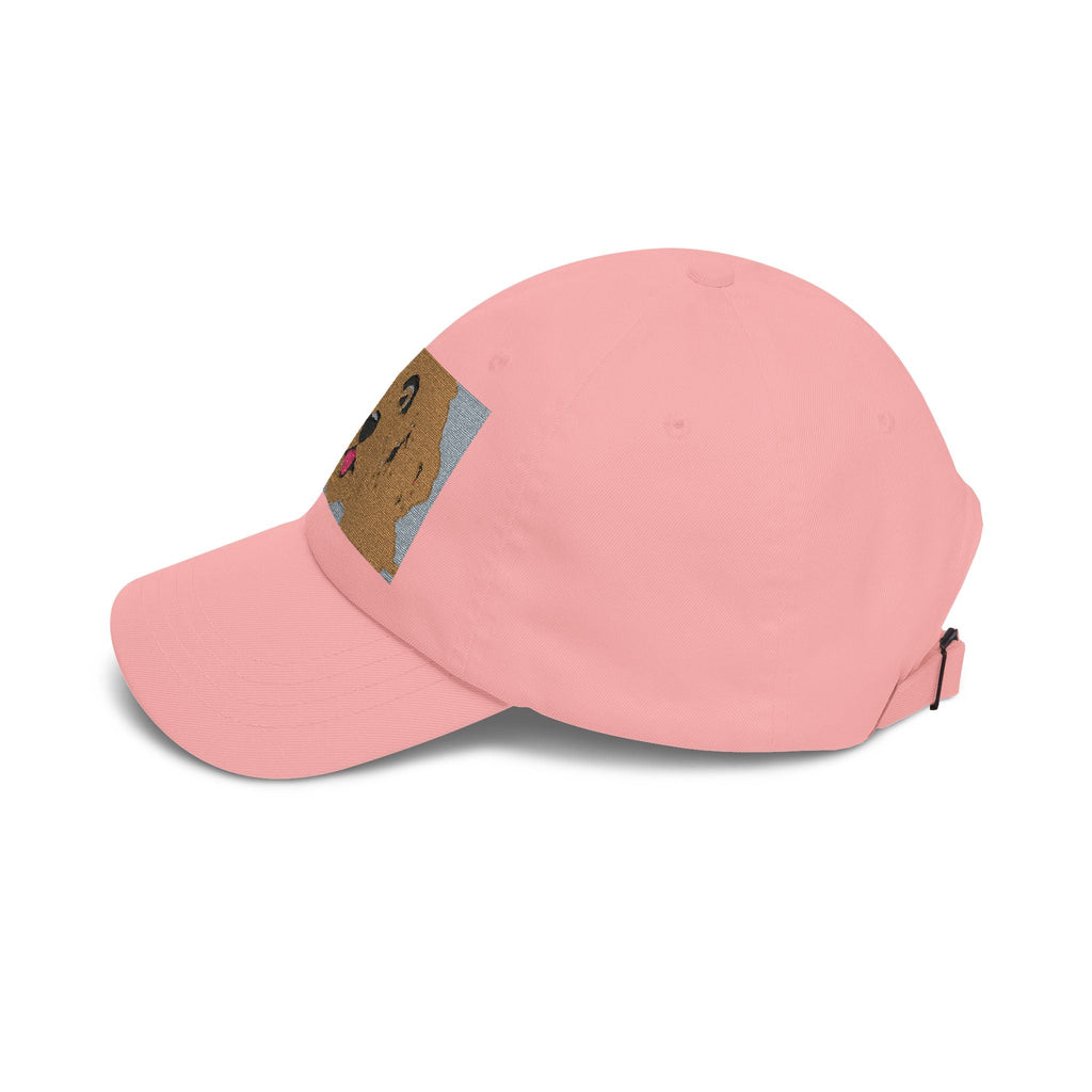 Dad Cap — Happy Golden Retriever Embroidered Patch Hat