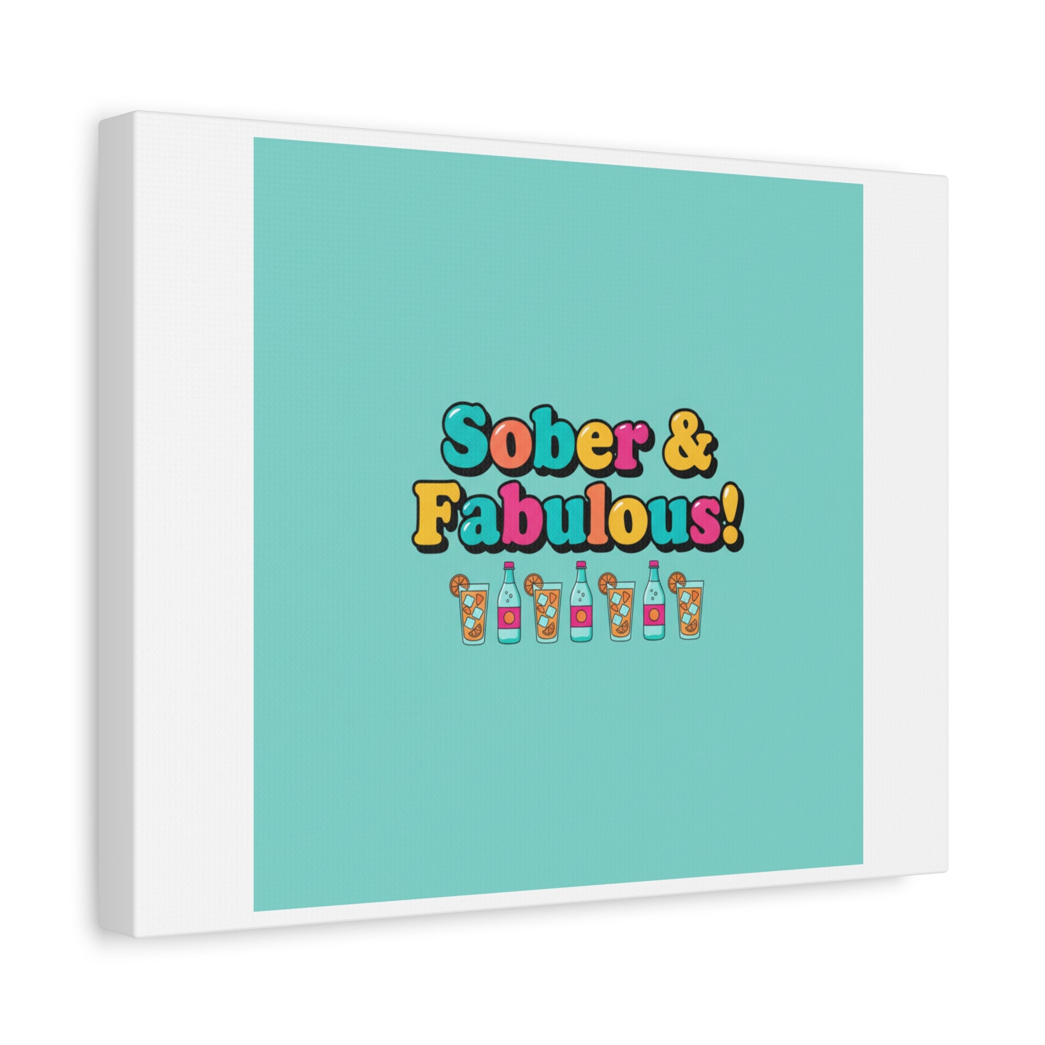 Sober & Fabulous! Canvas | Dry January, Mocktail Trend