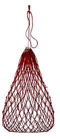 Slow feed hay bag with rings.