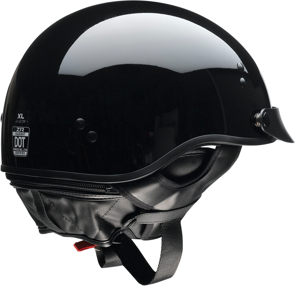 Z1R, Z1R Vagrant NC Helmet in Black - XL (Part Number 0103-1370)