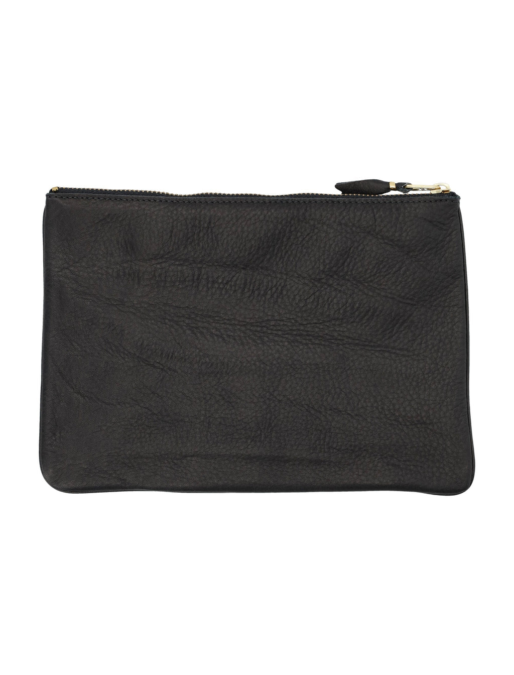 COMME DES GARÇONS WALLET Textured Leather Mini Pouch Handbag