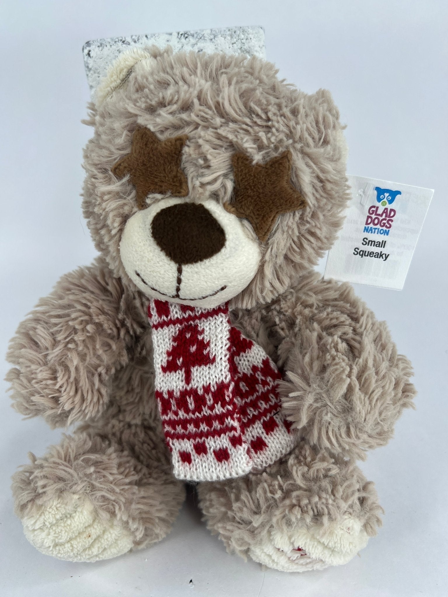 25% OFF! Small Stuffed & SQUEAKY Plush Holiday & Winter Dog Toys