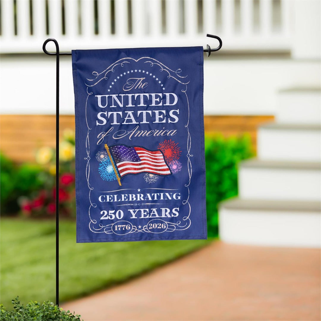 250th Anniversary Celebration 2 Sided Garden Flag